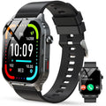 H5 Smart Watch with Bluetooth Call, IP68 Waterproof Fitness Tracker for Women and Men, Beige