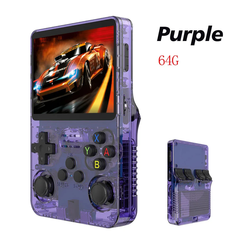 R36S Handheld Game Console 3.5 Inch IPS Screen Retro Game Console Linux System Screen Portable Pocket Video Player