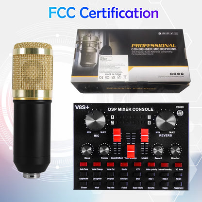 Microphone for Podcast Equipment Bundle and Studio Recording Equipment,Usb Microphone,Microphone for Computer,Perfect for Recording Podcasts and Live Streaming